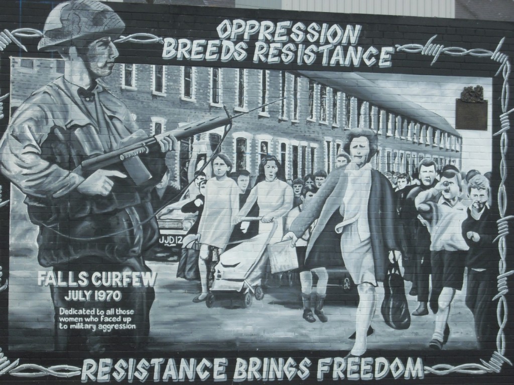 Belfast political murals