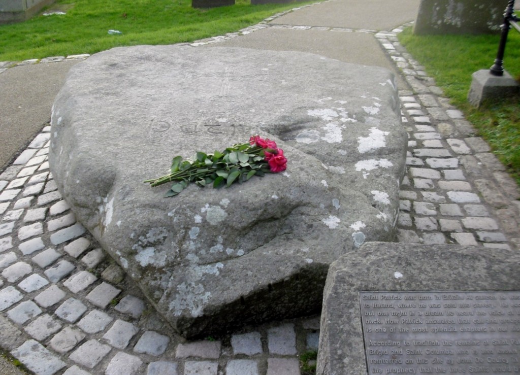 st patricks downpatrick grave