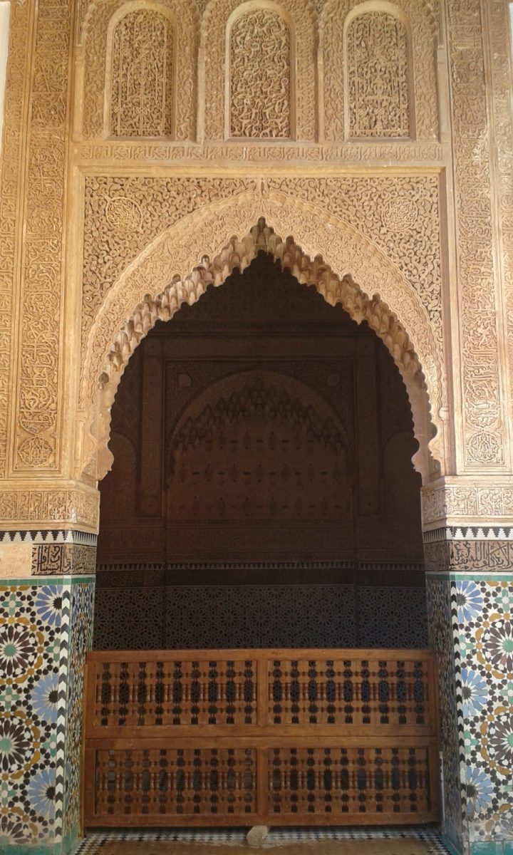 palaces in Marrakech Saadian tombs Marrakech