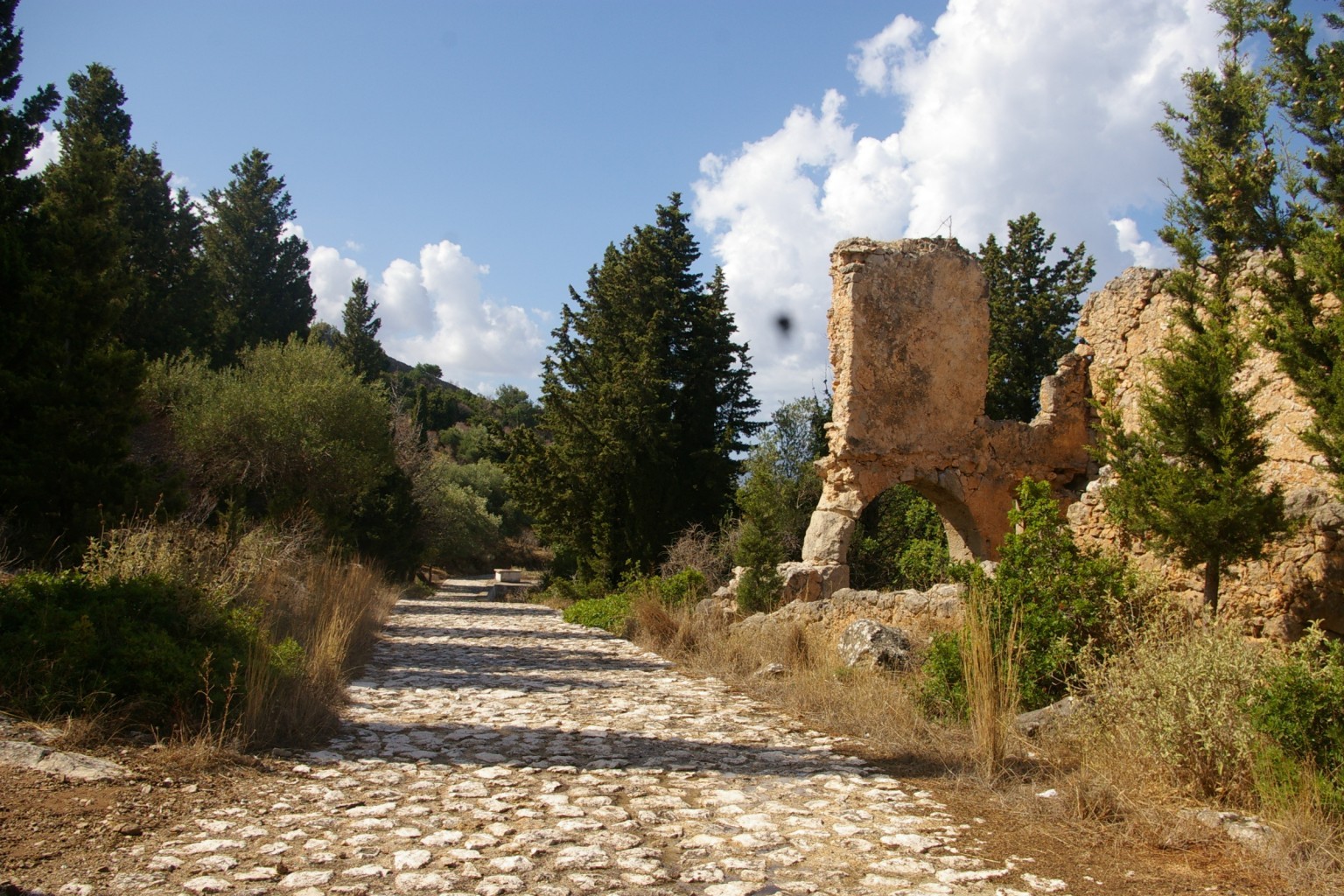 sailing the Ionian islands: Venetian castles