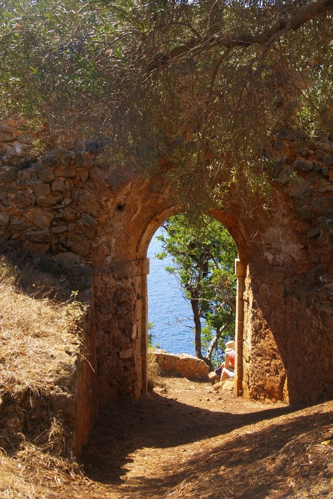 sailing the Ionian islands: Venetian castles
