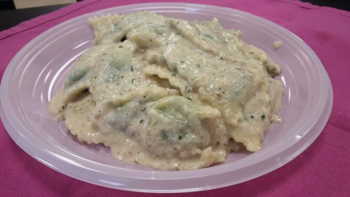 pansoti salsa di noci ligurian food