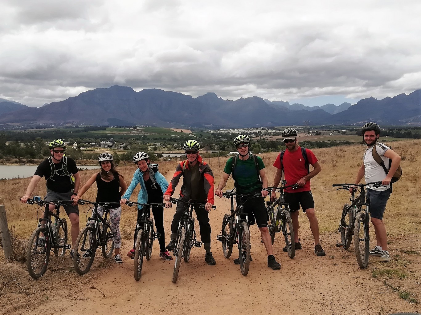 cycling tour of Stellenbosch